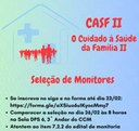 Imagem Seleção de Monitores - CASF II