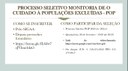 Imagem Seleção Monitoria - POP