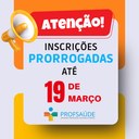 Prorrogação PROFSAÚDE 19-03-2024