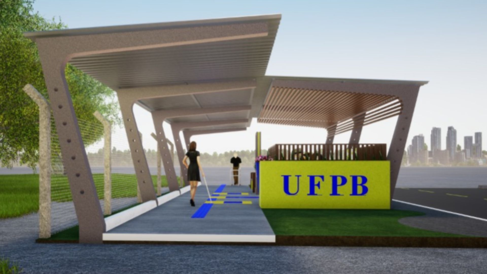 UFPB conclui licitação para construção de rotas acessíveis no Campus I UFPB conclui licitação para construção de rotas acessíveis no Campus I