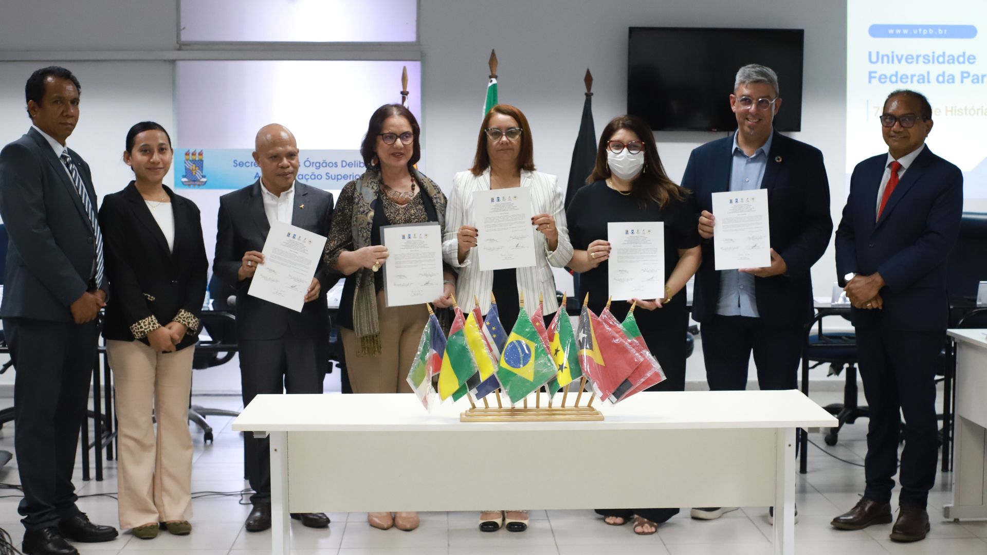 UFPB e outras universidades públicas da PB selam parceria com o governo do Timor-Leste UFPB e outras universidades públicas da PB selam parceria com o governo do Timor-Leste